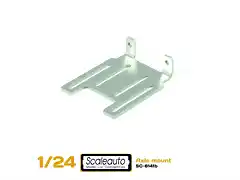 Scaleauto SC-8141B Sub-Chasis para Regulacin Eje Delantero. Acero 1,2mm.