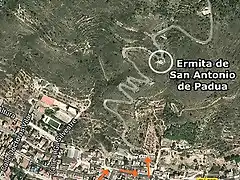 Ermita San Cristobal foto mapa 1