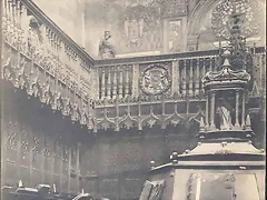 coro catedral siguenza antes de 1936 coro catedral siguenza antes de 1936