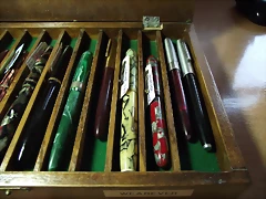 caja de plumas artesanal 004