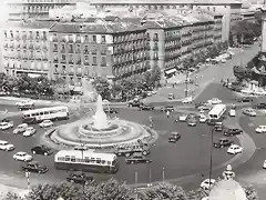 Madrid Glorieta de Atocha 1965