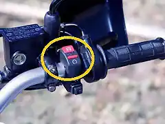 Interruptor para parar el motor
