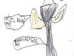 pluma de inocentes, Pil pluma de inocentes, Pil