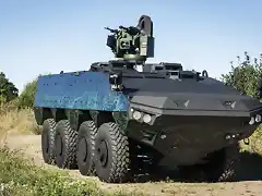 Patria nuevo concepto de vehculo militar. de AMV