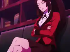 Kakegurui Twin - Episode 2 - Sakura Folds Arms