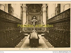 coro de la catedral de L?rida coro de la catedral de L?rida
