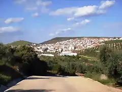 el pueblo desde las Peuelas