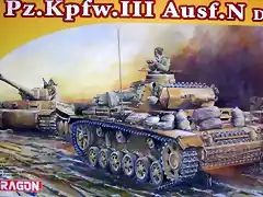 Dragon - Panzer III Ausf.N DAK - 1-72