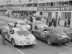 Ferraris - TdF'59 - Le Mans departure B