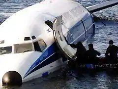 Aerolneas al agua en Ushuaia, Tierra del Fuego