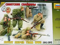 Zvezda - Soviet Sniper Team-1941-1943 - 1-35