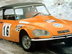 DS 21 Proto-SM 1972 Bjrn Waldegaard - Rally Ronde hivermale Neyret