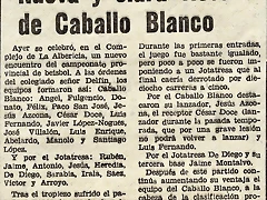 1976.08.23 Liga sénior 1976.08.23 Liga sénior
