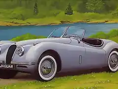 Aoshima Jaguar XK120