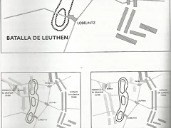 mapa Leuthen