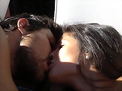 Beso Hugo y Mar?a 24-8-2012 Beso Hugo y Mar?a 24-8-2012