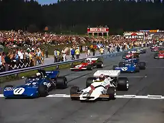 F1 Zeltweg \'71 Jo Siffert BRM 14 - Jackie Ickx Tyrrell 11