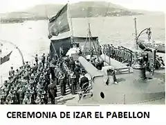 CEREMONIA DE IZAR PABELLON