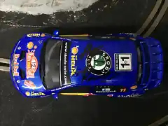 SCX SKODA FABIA WRC REDBULL 6345 FIRMADO 2