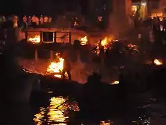 Cremaciones, Varanasi, India