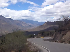 5. Km antes de llegar a Soatá, paisaje árido 5. Km antes de llegar a Soatá, paisaje árido