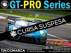 Cartell GT Pro - cursa 1s
