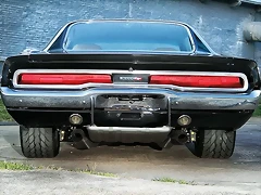 Dodge Charger 1970 trasera Dodge Charger 1970 trasera
