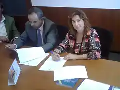 Firma convenio Endesa Aytto.
