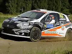 Abarth Grande Punto S2000 2009 Finlandia Raikkonen 00