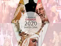 calendario ensayos santa cena 2020