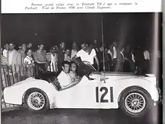 Triumph TR3 - TdF'54 - Claude Leguedec