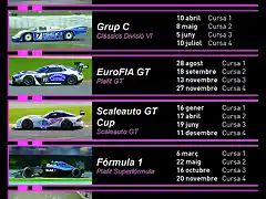 Calendari Tim Comarca 2015