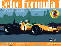 Cartell RetroF1 - cursa 1