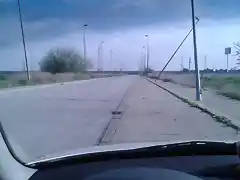 carretera arrancada