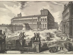 Quirinale (1750) Piranesi Quirinale (1750) Piranesi