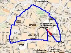 recorrido por barrio