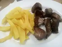 Morrillo de atn con patatas