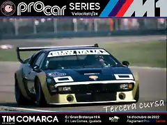 Cartell ProCar Series - cursa 3