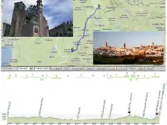 Trujillo - Jerez de los caballeros 180 km.