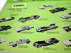 catalogo lionel 1964 standard cars