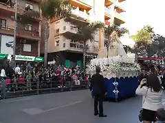 VIRGEN DE LA SALUD A SU PASO POR TRIBUNA