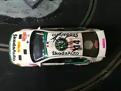 SCX SKODA OCTAVIA PRO WRC ALTAYA 2004 FIRMADO 2