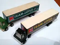 Frontal largo furgon Team Lotus 78 y 79