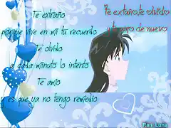 te extra?o te olvido y te amo de nuevo