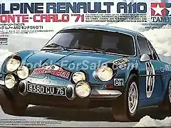 Tamiya Alpine Renault A-110 Montecarlo '71 b