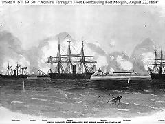 bombardeo Fort Morgan