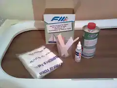 kit fibra de vidrio