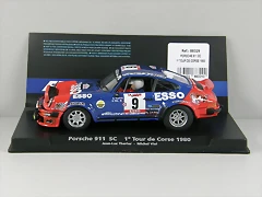 PORSCHE 911 SC 1º Tour de Corse 1980 tarjeta 2 PORSCHE 911 SC 1º Tour de Corse 1980 tarjeta 2