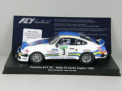 Porsche 911 SC RALLY EL CORTE INGLÉS 1982 con tarjeta Porsche 911 SC RALLY EL CORTE INGLÉS 1982 con tarjeta