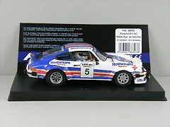 PORSCHE 911 SC Rallye Principe de Asturias 1983 con tarjeta PORSCHE 911 SC Rallye Principe de Asturias 1983 con tarjeta